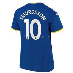 Günstige Fußball Trikotsatz Everton Gylfi Sigurosson 10 Heimtrikot 2021-2022 Kurzarm