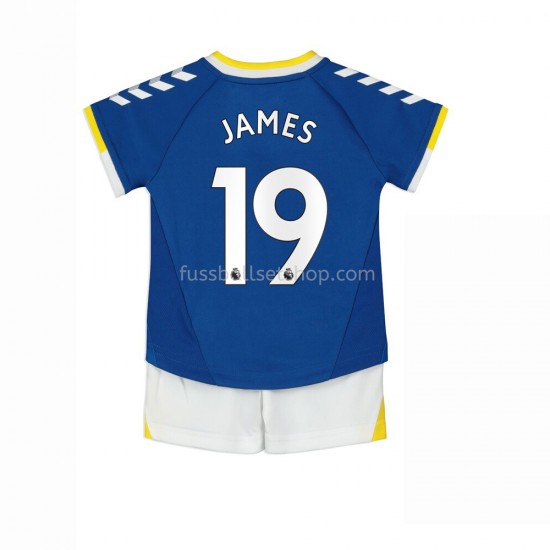 Günstige Fußball Trikotsatz Everton James Rodriguez 19 Kinder Heimtrikot 2021-2022 Kurzarm