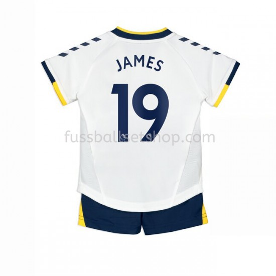 Günstige Fußball Trikotsatz Everton James Rodriguez 19 Kinder Ausweichtrikot 2021-2022 Kurzarm