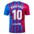 Günstige Fußball Trikotsatz FC Barcelona Ansu Fati 10 Heimtrikot 2021-2022 Kurzarm