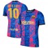 Günstige Fußball Trikotsatz FC Barcelona Ansu Fati 10 Ausweichtrikot 2021-2022 Kurzarm