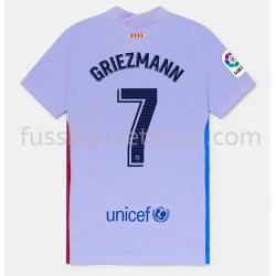 Günstige Fußball Trikotsatz FC Barcelona Antoine Griezmann 7 Auswärtstrikot 2021-2022 Kurzarm