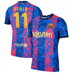 Günstige Fußball Trikotsatz FC Barcelona Yusuf Demir 11 Ausweichtrikot 2021-2022 Kurzarm