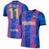 Günstige Fußball Trikotsatz FC Barcelona Yusuf Demir 11 Ausweichtrikot 2021-2022 Kurzarm