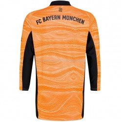 Günstige Fußball Trikotsatz FC Bayern München Torwart Heimtrikot 2021-2022 Langarm