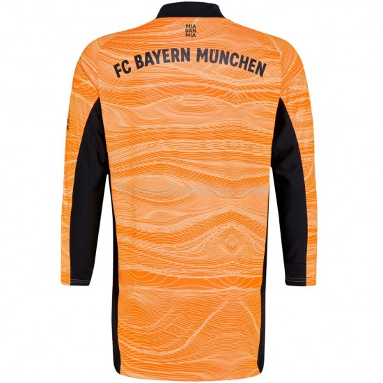 Günstige Fußball Trikotsatz FC Bayern München Torwart Heimtrikot 2021-2022 Langarm