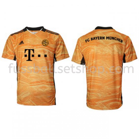 Günstige Fußball Trikotsatz FC Bayern München Torwart Heimtrikot 2021-2022 Kurzarm