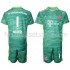 Günstige Fußball Trikotsatz FC Bayern München Torwart Manuel Neuer 1 Kinder Ausweichtrikot 2021-2022 Kurzarm