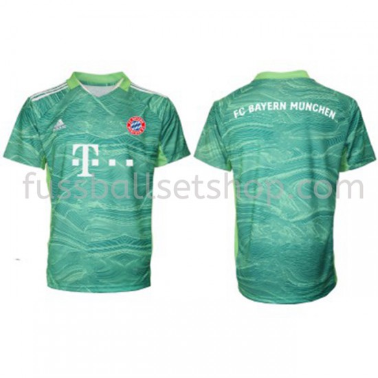 Günstige Fußball Trikotsatz FC Bayern München Torwart Ausweichtrikot 2021-2022 Kurzarm