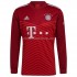 Günstige Fußball Trikotsatz FC Bayern München Heimtrikot 2021-2022 Langarm