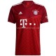 Günstige Fußball Trikotsatz FC Bayern München Heimtrikot 2021-2022 Kurzarm