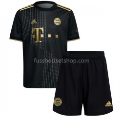 Günstige Fußball Trikotsatz FC Bayern München Kinder Auswärtstrikot 2021-2022 Kurzarm