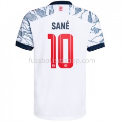 Günstige Fußball Trikotsatz FC Bayern München Leroy Sane 10 Ausweichtrikot 2021-2022 Kurzarm