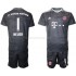 Günstige Fußball Trikotsatz FC Bayern München Manuel Neuer 1 Torwart Kinder Auswärtstrikot 2021-2022 Kurzarm