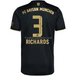 Günstige Fußball Trikotsatz FC Bayern München Omar Richards 3 Auswärtstrikot 2021-2022 Kurzarm