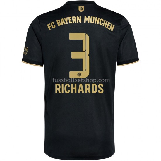 Günstige Fußball Trikotsatz FC Bayern München Omar Richards 3 Auswärtstrikot 2021-2022 Kurzarm