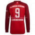 Günstige Fußball Trikotsatz FC Bayern München Robert Lewandowski 9 Heimtrikot 2021-2022 Langarm