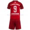 Günstige Fußball Trikotsatz FC Bayern München Robert Lewandowski 9 Kinder Heimtrikot 2021-2022 Kurzarm