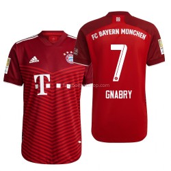 Günstige Fußball Trikotsatz FC Bayern München Serge Gnabry 7 Heimtrikot 2021-2022 Kurzarm