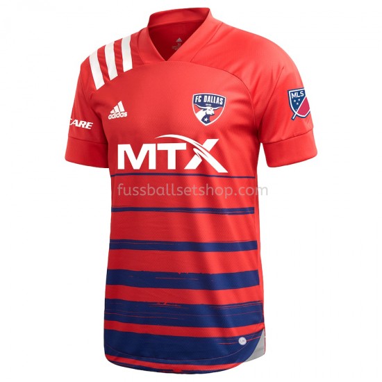 Günstige Fußball Trikotsatz FC Dallas Heimtrikot 2021 Kurzarm