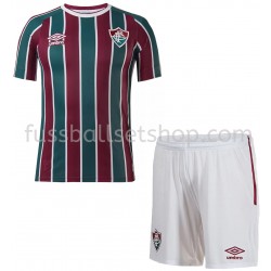 Günstige Fußball Trikotsatz Fluminense Kinder Heimtrikot 2021-2022 Kurzarm