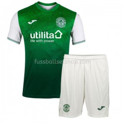 Günstige Fußball Trikotsatz Hibernian Kinder Heimtrikot 2021-2022 Kurzarm