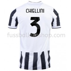 Günstige Fußball Trikotsatz Juventus Turin Giorgio Chiellini 3 Heimtrikot 2021-2022 Kurzarm