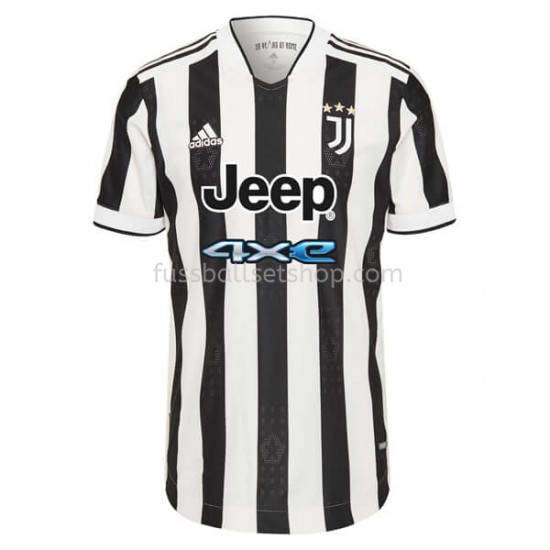 Günstige Fußball Trikotsatz Juventus Turin Turin Heimtrikot 2021-2022 Kurzarm