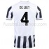 Günstige Fußball Trikotsatz Juventus Turin Matthijs de Ligt 4 Heimtrikot 2021-2022 Kurzarm
