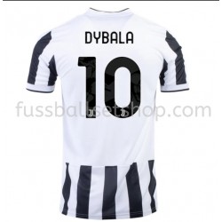 Günstige Fußball Trikotsatz Juventus Turin Paulo Dybala 10 Heimtrikot 2021-2022 Kurzarm