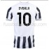 Günstige Fußball Trikotsatz Juventus Turin Paulo Dybala 10 Heimtrikot 2021-2022 Kurzarm