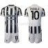 Günstige Fußball Trikotsatz Juventus Turin Paulo Dybala 10 Kinder Heimtrikot 2021-2022 Kurzarm