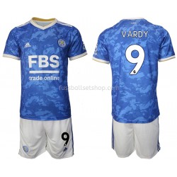 Günstige Fußball Trikotsatz Leicester City Jamie Vardy 9 Kinder Heimtrikot 2021-2022 Kurzarm