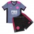Günstige Fußball Trikotsatz Leicester City Kinder Ausweichtrikot 2021-2022 Kurzarm