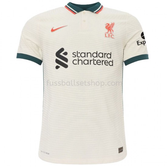 Günstige Fußball Trikotsatz Liverpool Auswärtstrikot 2021-2022 Kurzarm