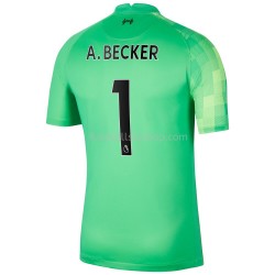 Günstige Fußball Trikotsatz Liverpool Torwart A.Becker 1 Heimtrikot 2021-2022 Kurzarm