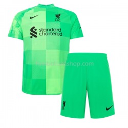 Günstige Fußball Trikotsatz Liverpool Torwart Kinder Heimtrikot 2021-2022 Kurzarm