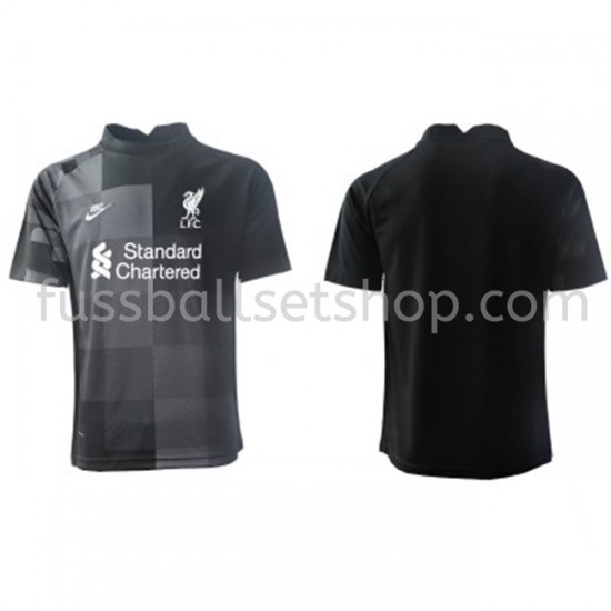 Günstige Fußball Trikotsatz Liverpool Torwart Ausweichtrikot 2021-2022 Kurzarm