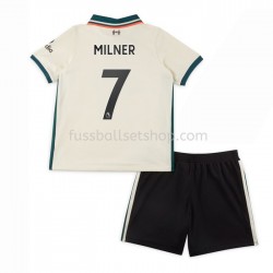 Günstige Fußball Trikotsatz Liverpool James Milner 7 Kinder Auswärtstrikot 2021-2022 Kurzarm