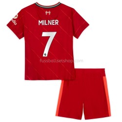 Günstige Fußball Trikotsatz Liverpool James Milner 7 Kinder Heimtrikot 2021-2022 Kurzarm