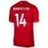 Günstige Fußball Trikotsatz Liverpool Jordan Henderson 14 Heimtrikot 2021-2022 Kurzarm