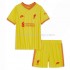 Günstige Fußball Trikotsatz Liverpool Kinder Ausweichtrikot 2021-2022 Kurzarm