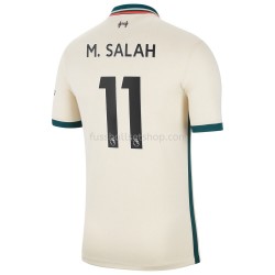 Günstige Fußball Trikotsatz Liverpool M.Salah 11 Auswärtstrikot 2021-2022 Kurzarm