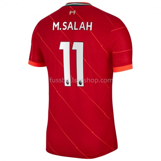 Günstige Fußball Trikotsatz Liverpool M.Salah 11 Heimtrikot 2021-2022 Kurzarm