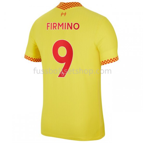 Günstige Fußball Trikotsatz Liverpool Roberto Firmino 9 Ausweichtrikot 2021-2022 Kurzarm