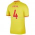 Günstige Fußball Trikotsatz Liverpool Virgil van Dijk 4 Ausweichtrikot 2021-2022 Kurzarm