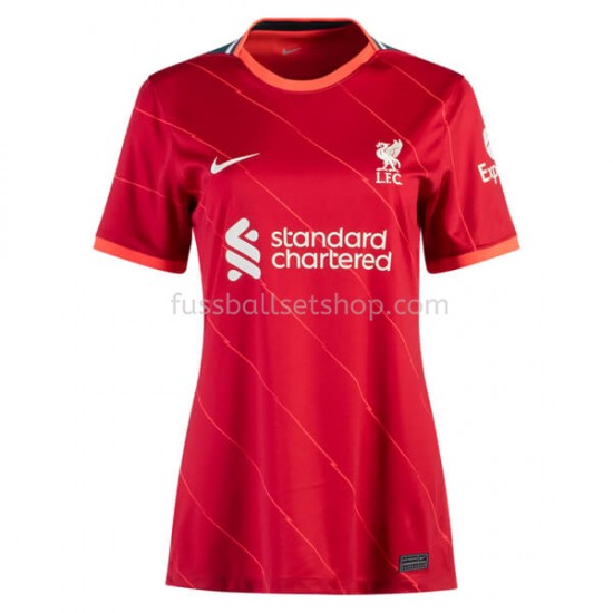 Günstige Fußball Trikotsatz Liverpool Frauen Heimtrikot 2021-2022 Kurzarm