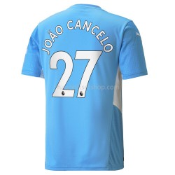 Günstige Fußball Trikotsatz Manchester City Joao Cancelo 27 Heimtrikot 2021-2022 Kurzarm