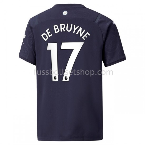Günstige Fußball Trikotsatz Manchester City Kevin De Bruyne 17 Drittes Fußballtrikot 2021-2022 Kurzarm