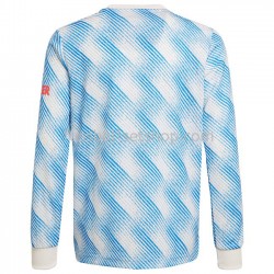 Günstige Fußball Trikotsatz Manchester United Auswärtstrikot 2021-2022 Langarm